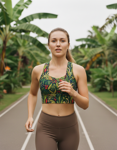 Treetop Longline Sports Bra longline sports bra