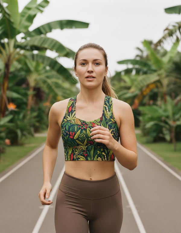 Henri Collection longline sports bras