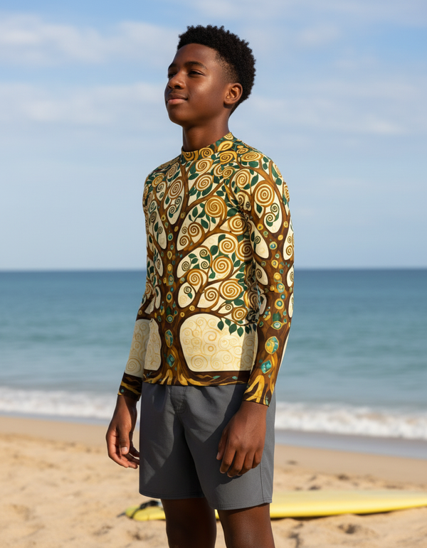 Klimt Collection youth rashguards