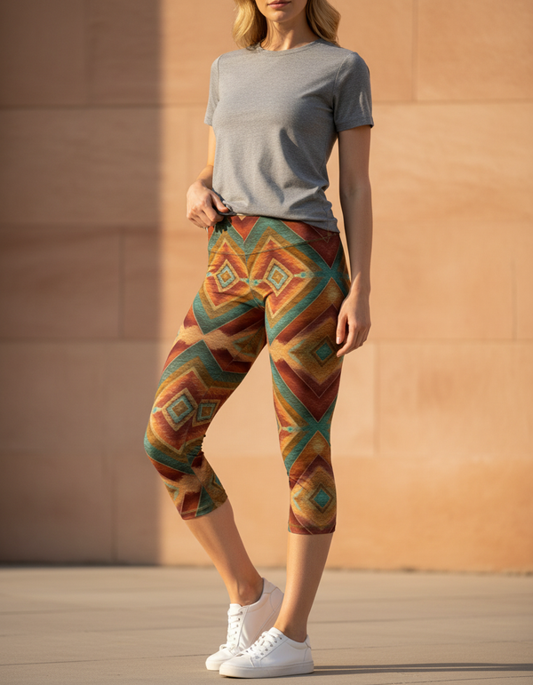 Kiva Capri Leggings Capri Leggings — Dripper