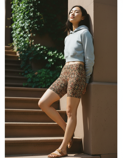 Amaranth Qasr Short Shorts short shorts