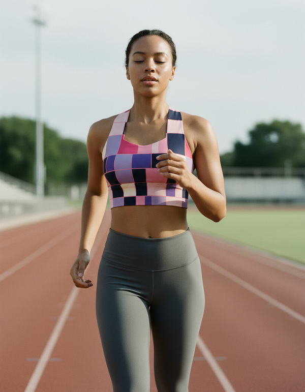 Bauhaus Collection longline sports bras