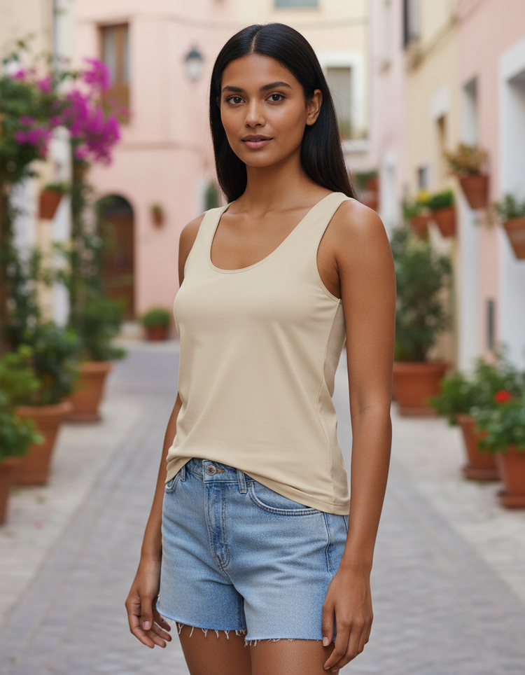 Champagne Tank Top Women's Tank Top — Dripper