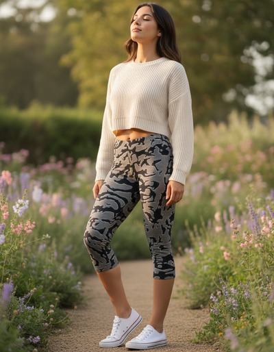 Lattice Capri Leggings capri leggings