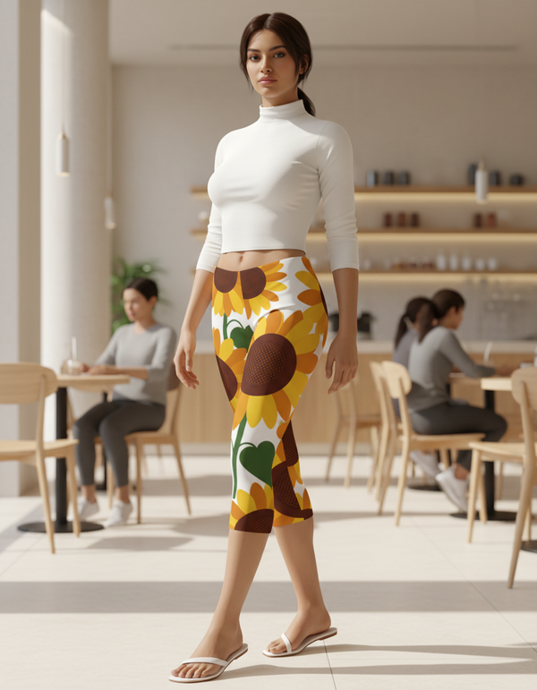 Radiance Capri Leggings Capri Leggings — Dripper