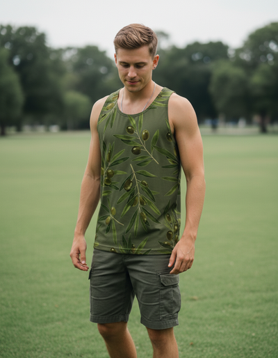 Men's Runway Emerald Elysium Tank Top tank top