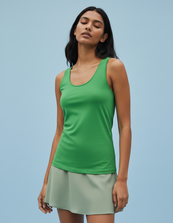 Tank Top in Kelly Green