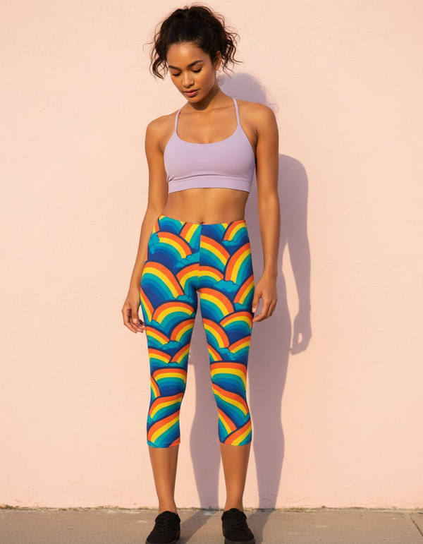 Prism Capri Leggings Capri Leggings — Dripper