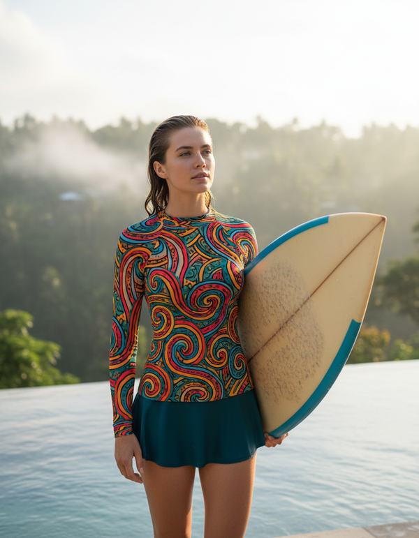 Spectrum Rash Guard bikini — Dripper