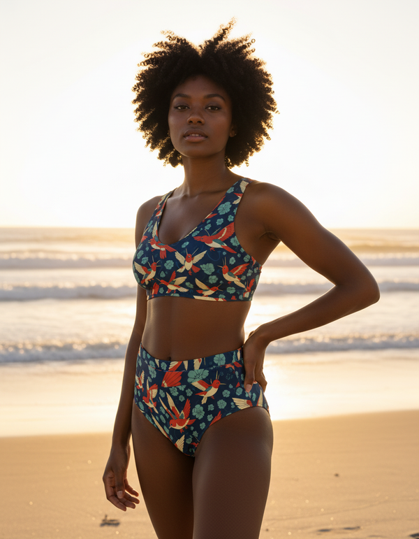 Eclipse High-Waisted Bikini bikini — Dripper