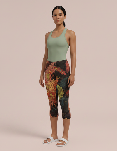 Lava Falls Elysium Capri Leggings capri leggings