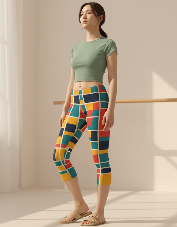 Women's Bauhaus Capri Leggings