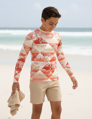 Youth Coral Zenith youth rashguards