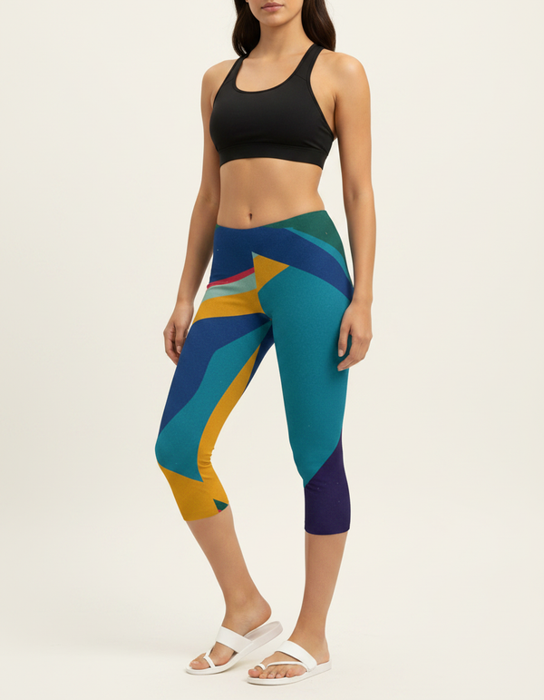 Surge Capri Leggings Capri Leggings — Dripper