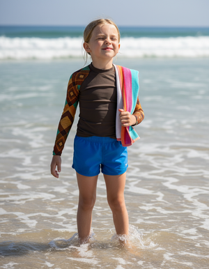 Horizon Rash Guard Kids Rash Guard — Dripper