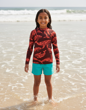 Kids Lava Falls Breeze kids rashguards