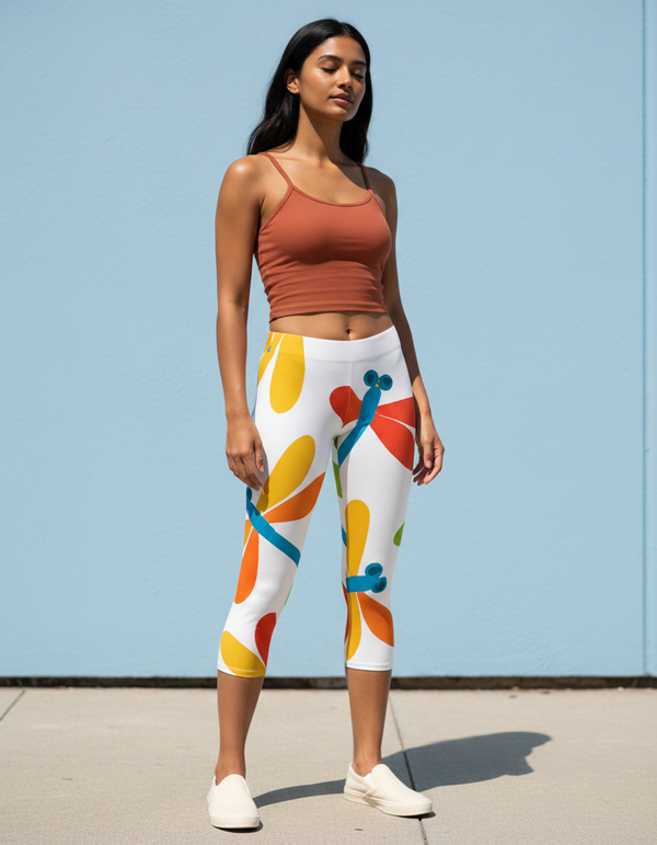 Zephyr Capri Leggings Capri Leggings — Dripper