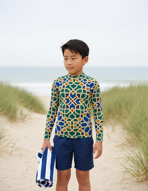 Albaicín Youth Rash Guard Youth Rash Guard — Dripper