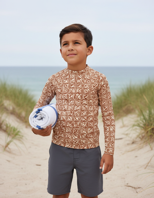 Kids Coffee Bean Chord kids rashguards