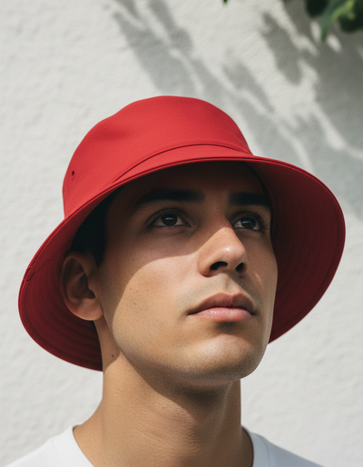 Valentino Red Bucket Hat bucket hat