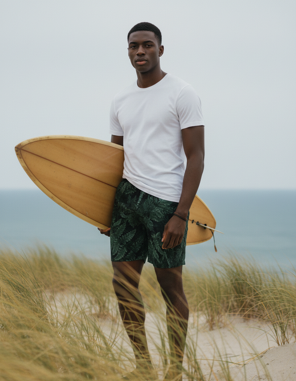 Men's Fern Swim Trunks