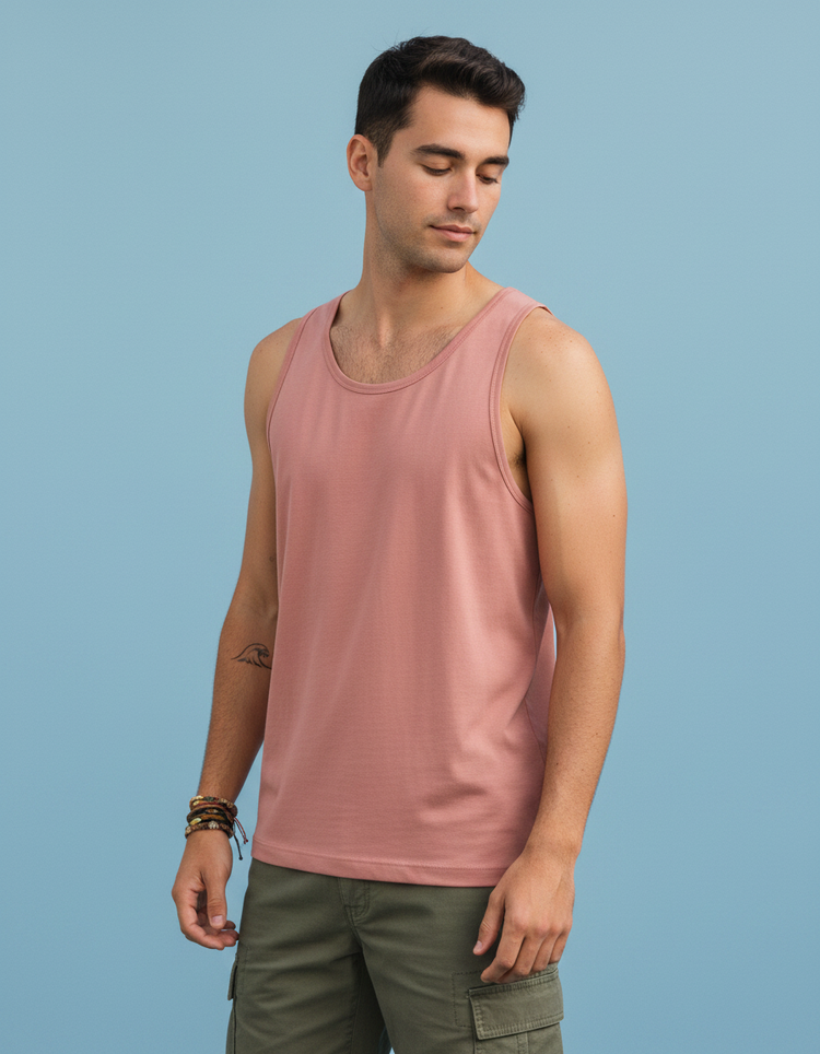 Tea Rose Tank Top Men's Tank Top — Dripper
