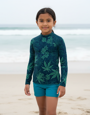 Alexandrite Kumo Kids Rash Guard Kids Rash Guard — Dripper