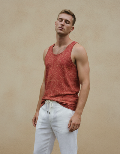 Men's Coral Taal Tank Top tank top