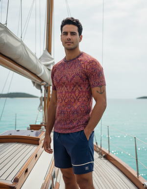 Men's Siam men's short-sleeve rashguards