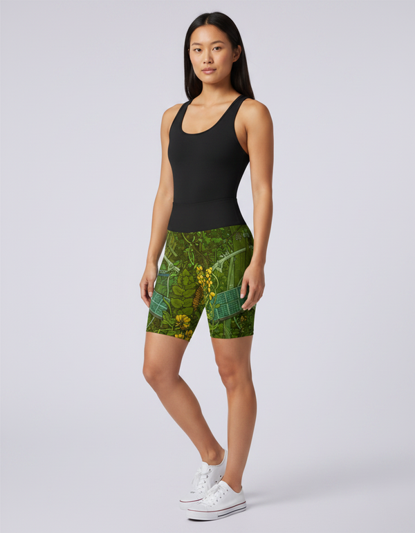 Yoga Shorts in Radiance