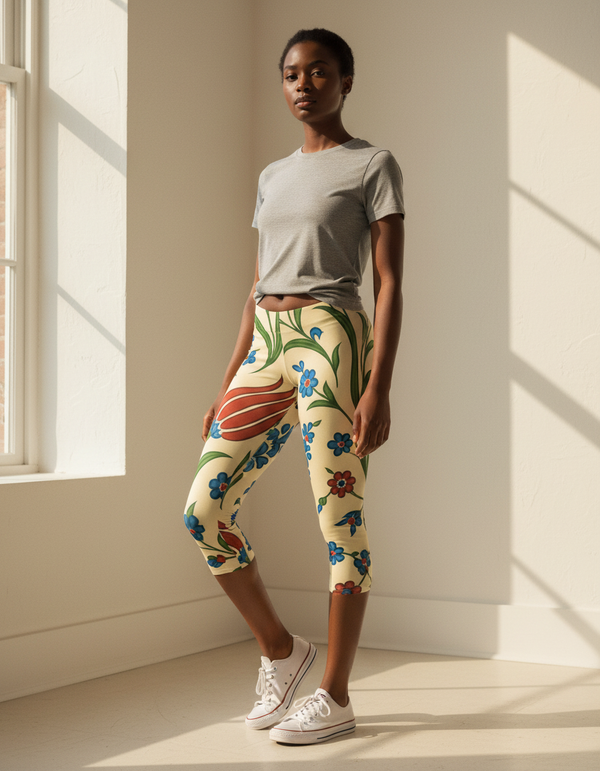 Sultan Leggings Capri Leggings — Dripper
