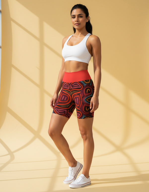 Yoga Shorts in Lush