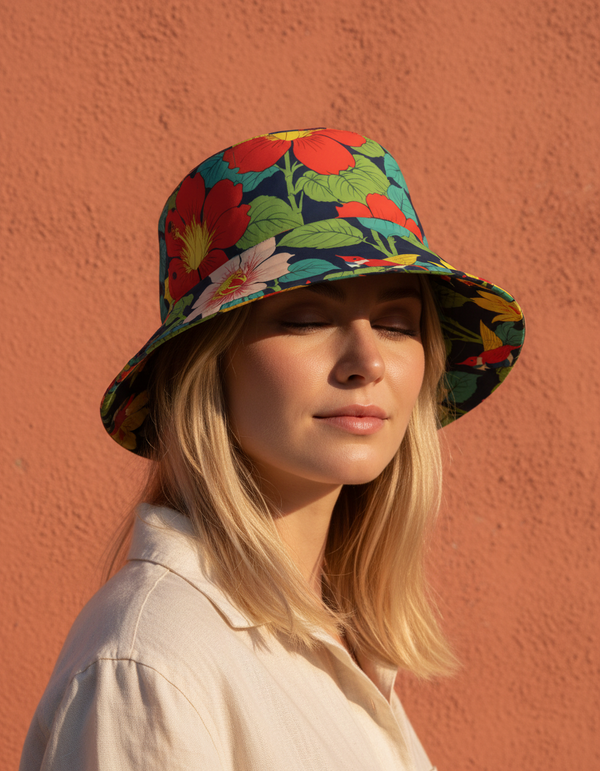 Bucket Hat in Koi