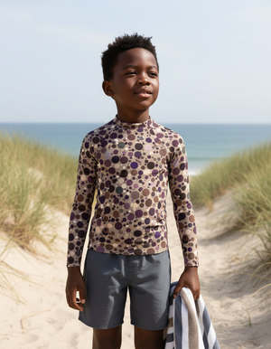 Angora Dapple Kids Rash Guard Kids Rash Guard — Dripper