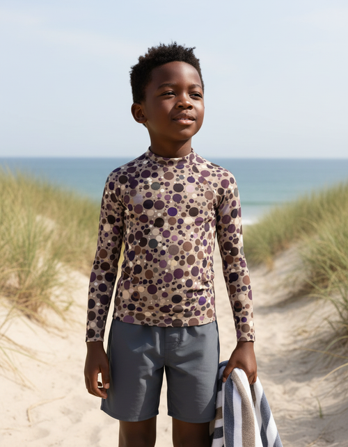 Kids Angora Dapple kids rashguards