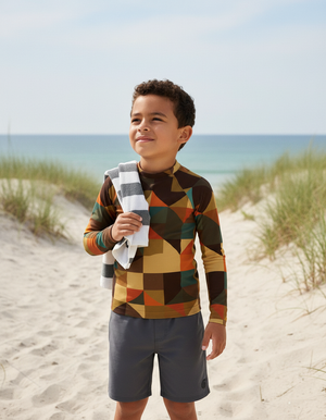 Kids Amaranth Dwell kids rashguards