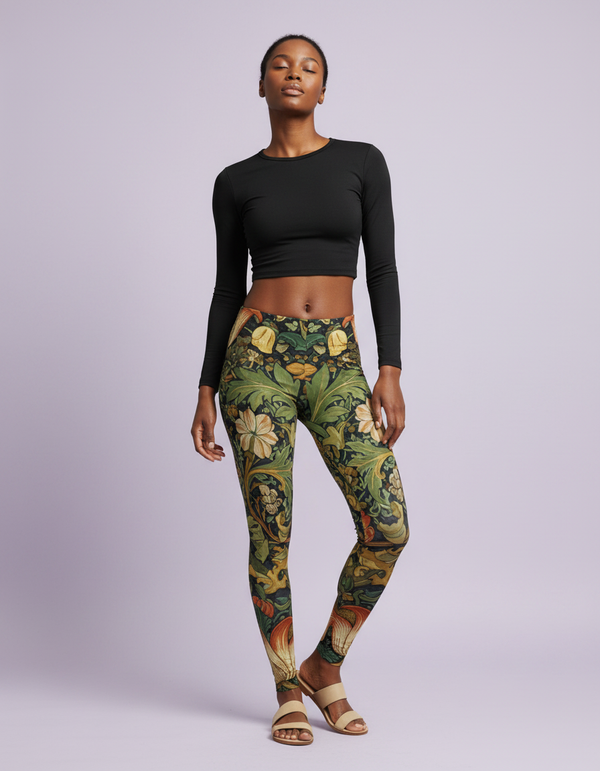 Chrysanthemum Leggings bikini — Dripper