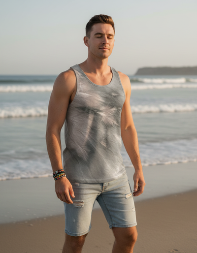 Men's White Onyx Frost Tank Top tank top