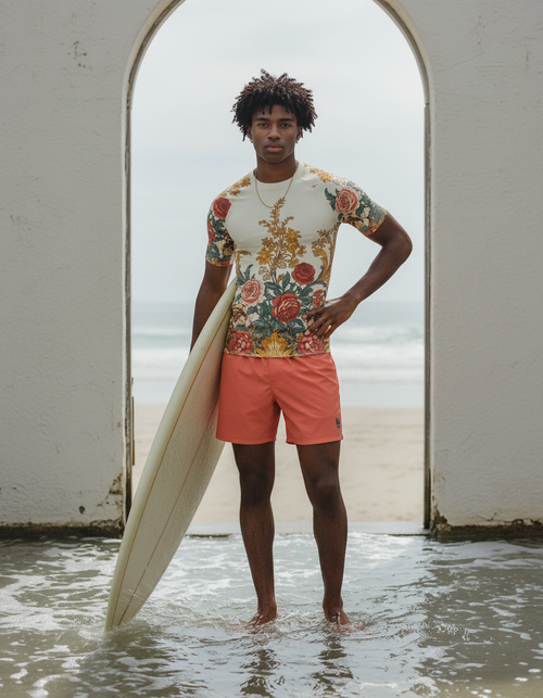 Celestia Rash Guard Men's Rashguard — Dripper