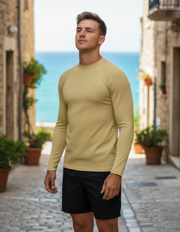 Bamboo Rash Guard Men's Rashguard — Dripper