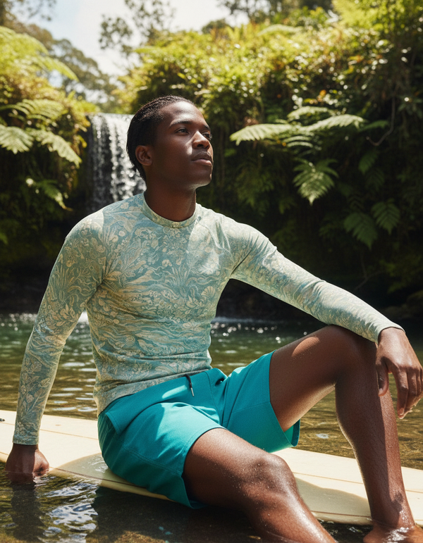 Oceanic View Horizon Rashguard