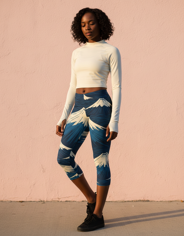 Pinnacle Capri Leggings Capri Leggings — Dripper
