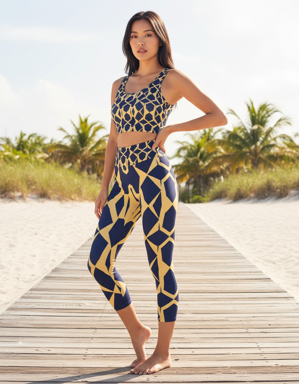 Fusion Capri Yoga Leggings bikini — Dripper
