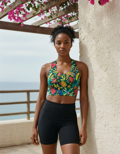 Serenity Longline Sports Bra longline sports bra