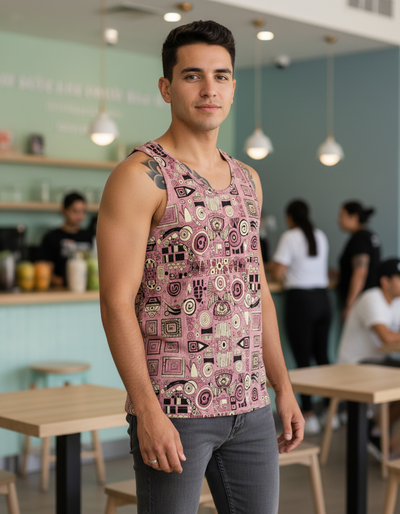 Men's Tea Rose Seraph Tank Top tank top