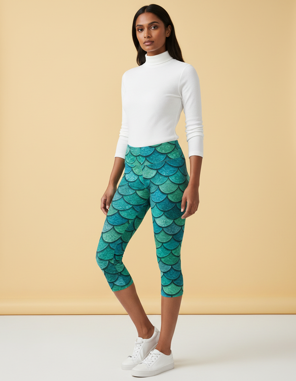 Nereid Capri Leggings Capri Leggings — Dripper