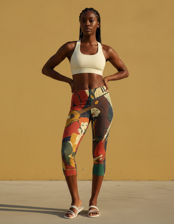 Rive Capri Leggings Capri Leggings — Dripper