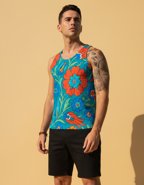 Men's Aegean tank tops