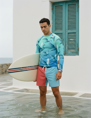 Cascade Rash Guard Men's Rashguard — Dripper