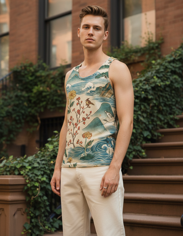 Edo Tank Top Men's Tank Top — Dripper